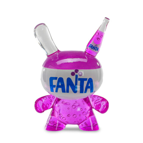 Kidrobot & Fanta 3″ Fanta Grape Resin Dunny Art Figure – SOLD OUT!
