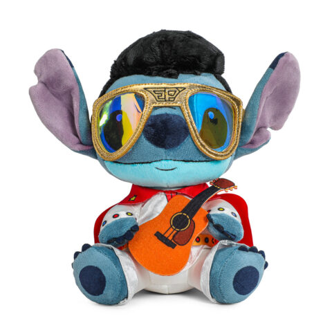 Disney Stitch – White Jumpsuit Elvis Phunny Plush