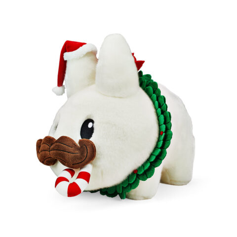 Holiday Wreath Fa La La Labbit 14″ Plush