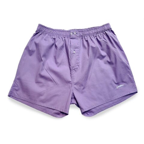 Lilac Cotton Boxer Shorts | Size: S