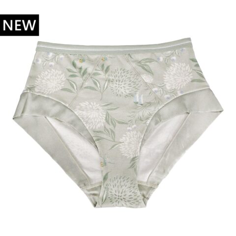 Valentina – High Waisted Silk & Organic Cotton Full Brief | Size: 16