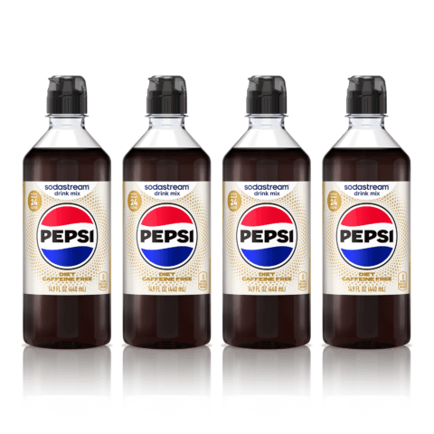 SodaStream Sodastream Diet Pepsi Caffeine Free 4 Pack Drink Mix 4 x 440ml