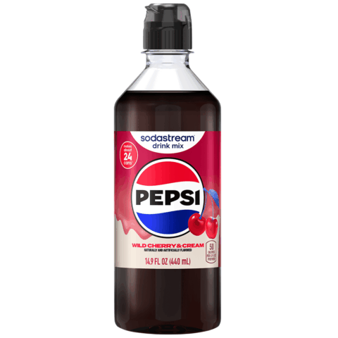 SodaStream Sodastream Pepsi Wild Cherry & Cream Drink Mix 440ml