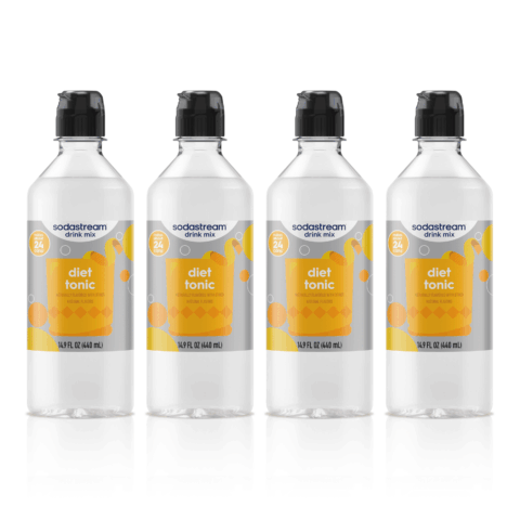 SodaStream Sodastream Classics Diet Tonic Drink Mix 4 Pack 440ml