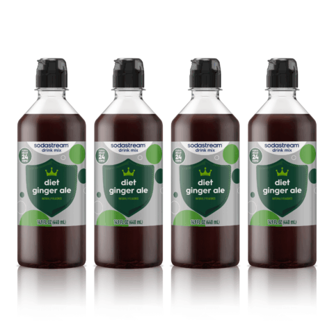 SodaStream Sodastream Classics Diet Ginger Ale Drink Mix 4 Pack 440ml