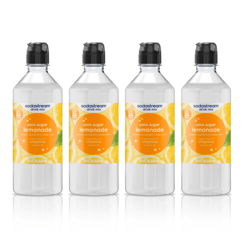SodaStream Sodastream Classics Lemonade Zero Sugar Drink Mix 4 Pack 440ml