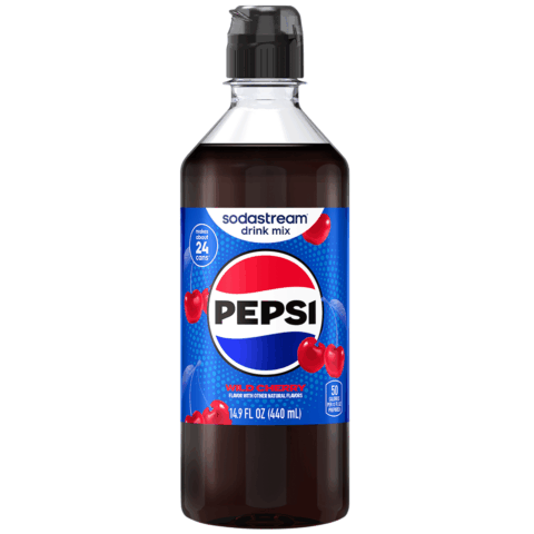 SodaStream Sodastream Pepsi Wild Cherry Drink Mix 440ml