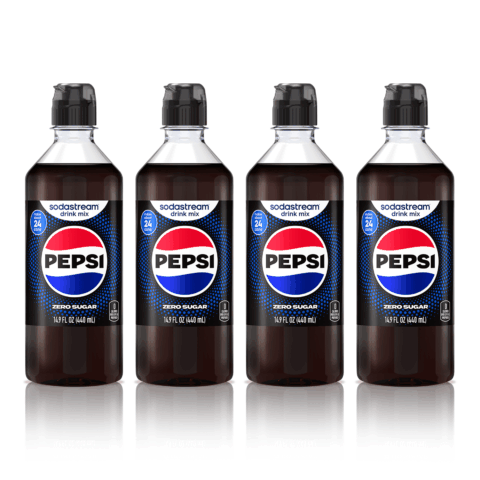 SodaStream Sodastream Pepsi Zero Sugar Drink Mix 4 Pack 440ml