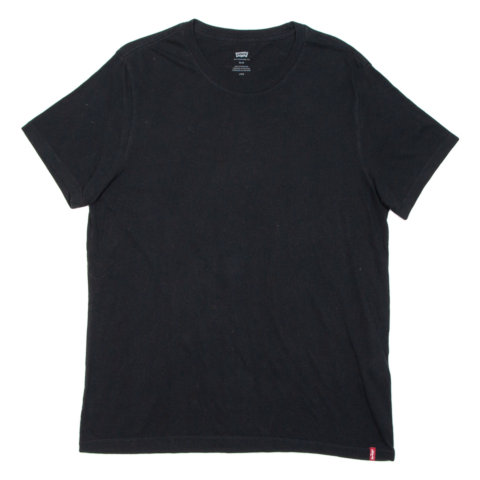 LEVI’S Slim Fit Mens T-Shirt Black L