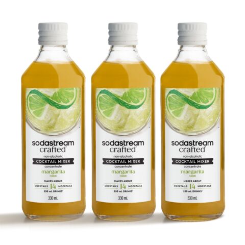 SodaStream Sodastream Crafted Mixers Margarita Cocktail 3 Pack Mixer 330ml