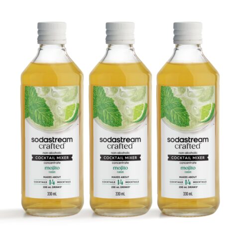 SodaStream Sodastream Crafted Mixers Mojito Cocktail 3 Pack Mixer 330ml