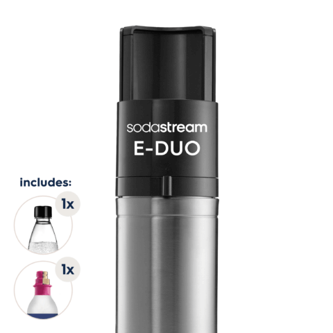 SodaStream E-DUO Black / Value Hydration Bundle