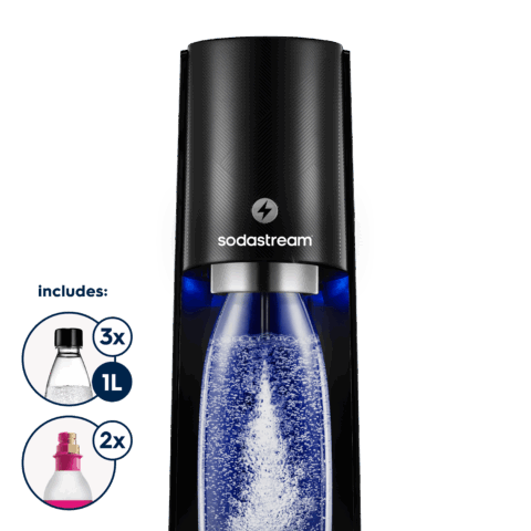 SodaStream E-TERRA Black / Value Hydration Bundle