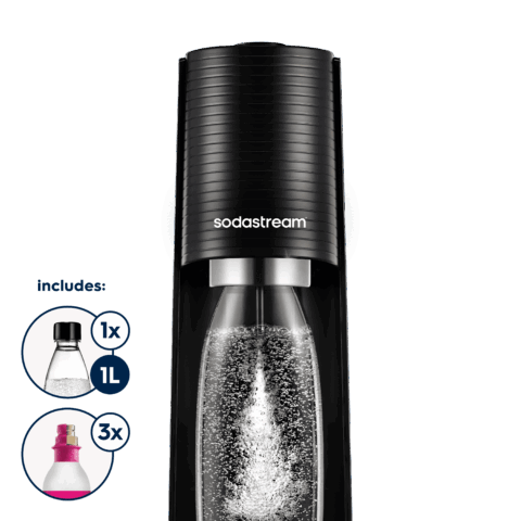 SodaStream TERRA Black / Smart Exchange Bundle