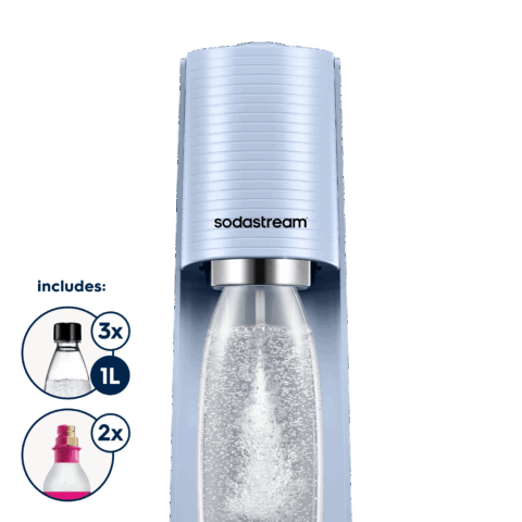 SodaStream TERRA Misty Blue / Value Hydration Bundle