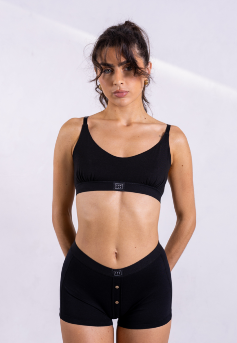The Balconette, Black | Size: XXXL