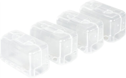 Travel Toothbrush Header Hygiene Holder Pack of 4