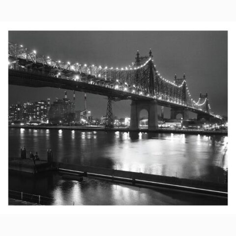 Art Print: 59th Street Bridge by Chris Bliss: 22x27in