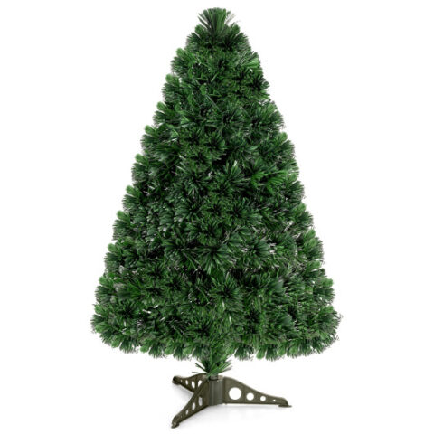 3′ / 4′ / 5′ / 6′ Fiber Optic Artificial PVC Christmas Tree-3 ft