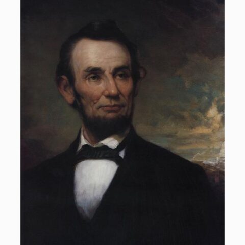 Art Print: Abraham Lincoln by George Henry Story: 24x20in