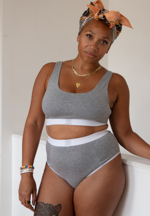 The Crop, Kool Grey | Size: XXL