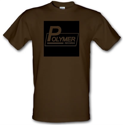Polymer Records male t-shirt.