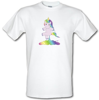 Unicorn Farts male t-shirt.