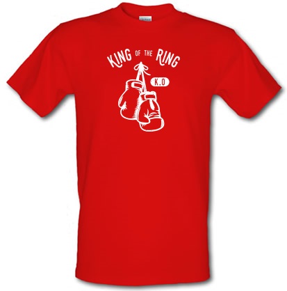 King Of The Ring male t-shirt.