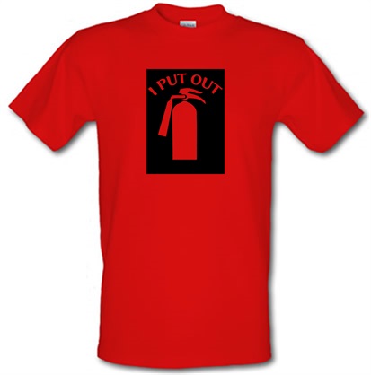 I put out male t-shirt.