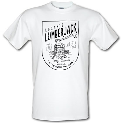 Logan Lumberjack male t-shirt.