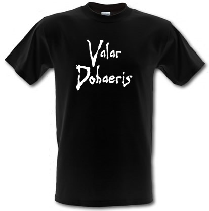 Valar Dohaeris male t-shirt.