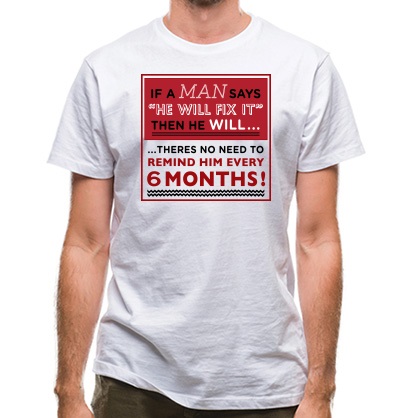 If a Man Says He’ll Fix It Then He Will classic fit.
