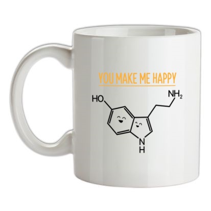 You Make Me Happy mug.
