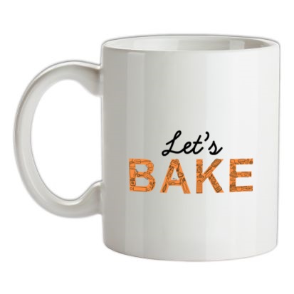 Let’s Bake mug.