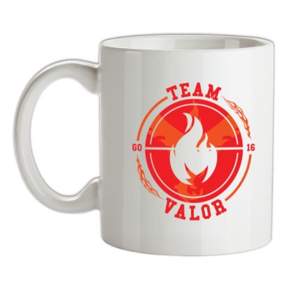 Team Valor GO mug.