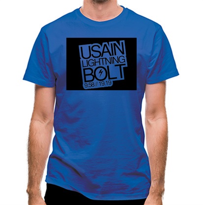 Usain Lightning Bolt classic fit.