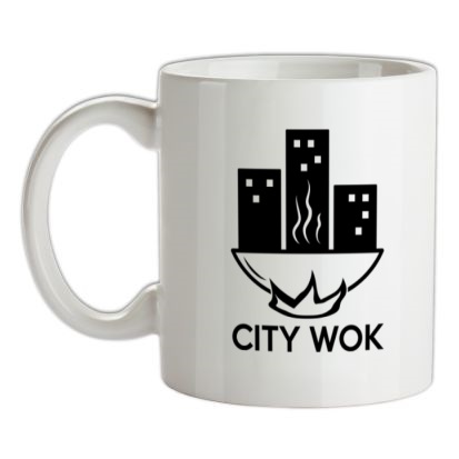 City Wok mug.