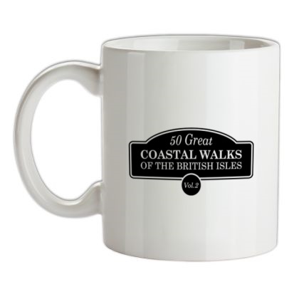 Fifty Great Coastal Walks Of The British Isles mug.