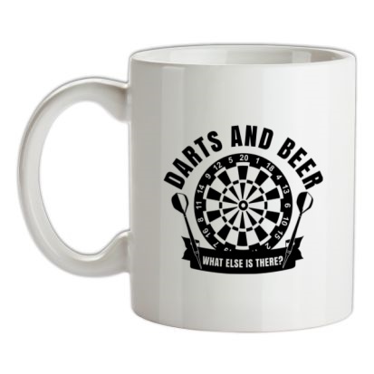 Darts & Beer mug.