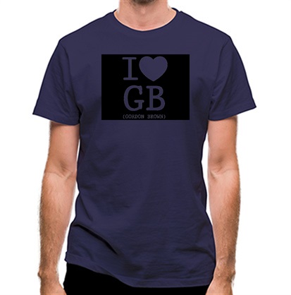 I Love GB (Gordon Brown) classic fit.