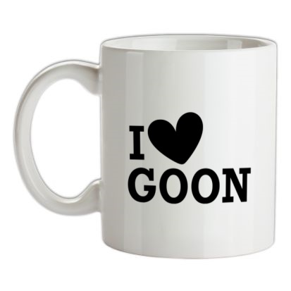 I Love Goon mug.