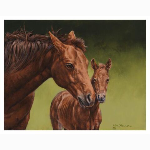 Art Print: A Tender Moment by Kim Penner: 30x38in