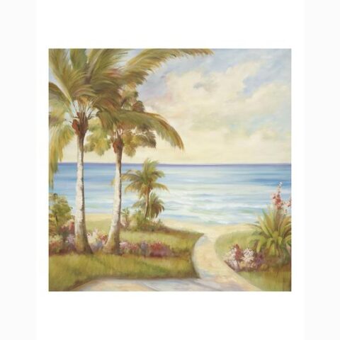 Art Print: A Walk on the Shore by Marc Lucien: 14x11in