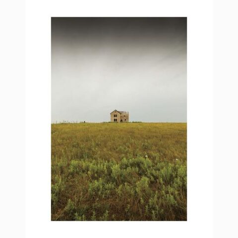 Art Print: Abandoned Farmhouse by Michael Hudson: 14x11in