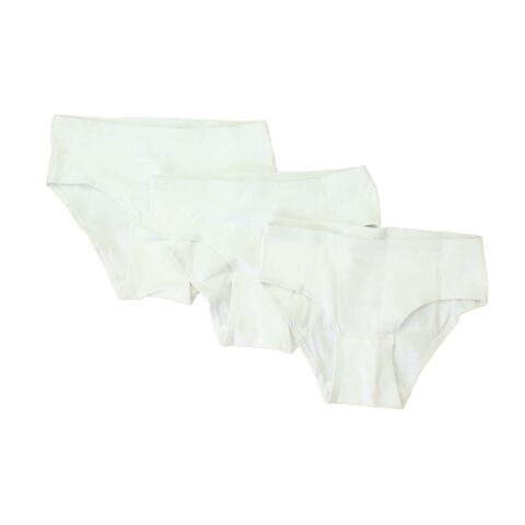 Pre-owned Underwear size: 6Y-14Y | Variant: White | Clothing Size: 12