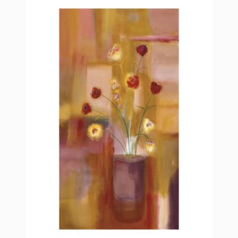 Art Print: A Surprise of Flowers by Nancy Ortenstone: 14x11in