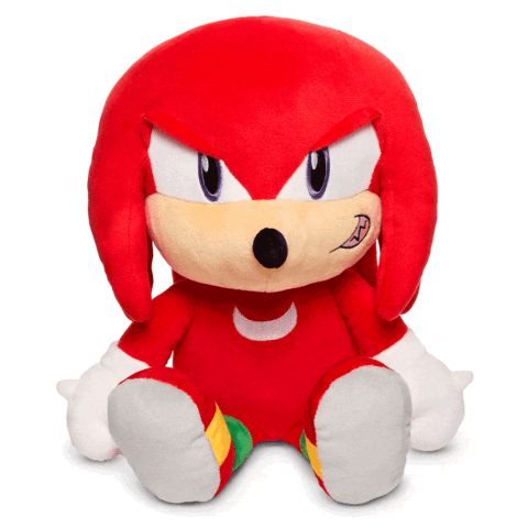 Sonic the Hedgehog Knuckles Hug Me Shake Action 16″ Plush