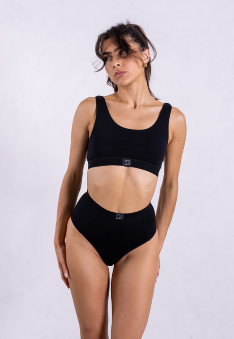The Crop, Black | Size: XXL