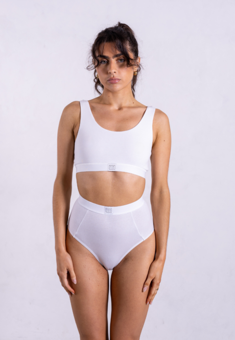 The Crop, White | Size: L