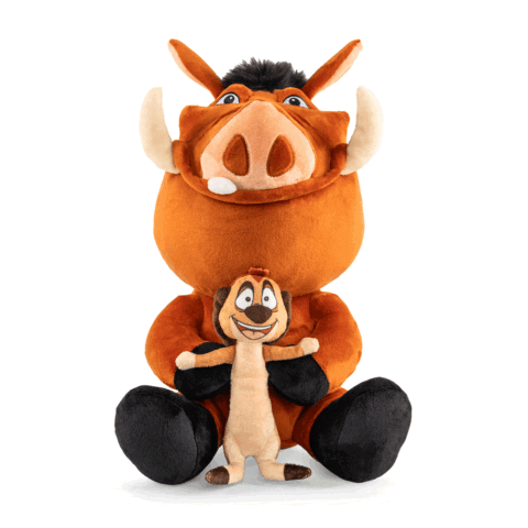 The Lion King Timon & Pumba 16″ Hug Me Plush by Kidrobot